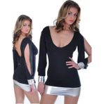Esranın Dünyası Açık Kollu Mini Elbise - 001-Renkli - L - XL