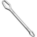 Esranın Dünyası Aee® Evrensel Çift Başlı Tork Anahtar 8–22 mm | Çok Amaçlı Universal Anahtar | Altıgen, Yuvarlak, Profil Somun Uyumlu | Bisiklet, Araba, Ev ve Atölye Kullanımı