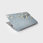 Esranın Dünyası Ağaç Kuş Temalı Laptop Sticker, Etiket - 41 Delft Blue