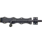 Esranın Dünyası Antika Tarz Dekoratif Pirinç Dövme Kapı Sürgüsü - 20CM, Oksit