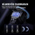 Esranın Dünyası Araç Şarj Aleti Çakmaklık Type-C + USB Girişli Kablolu Set 38W