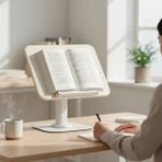 Esranın Dünyası Ayarlanabilir Tablet ve Kitap Okuma Standı, Katlanabilir Masaüstü Tutucu, Ergonomik Tasarım, Sağlam Alüminyum Alaşım, Ev/ofis Kullanımı Için Evrensel Destek | R28
