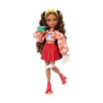 Esranın Dünyası Barbie Rüya Arkadaşlar Bebek ve Aksesuarları, Eklemleri Bükülebilen, Kahverengi Saçlı, Patenci Teresa Bebek, Video Oyunu Temalı 9 Parça, JFX98