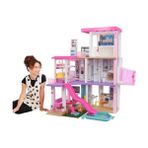 Esranın Dünyası Barbie'nin Rüya Evi™ Oyun Seti Barbie'nin Rüya Evi (115 Cm), 75'ten Fazla Aksesuarı Bulunan, 3 Katlı, 3-7 Yaş Arası Kızlar Için GRG93 GRG93
