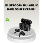 Esranın Dünyası Bluetooth 5.3 Anc Kablosuz Kulaklık – Dokunmatik Kontrol, Dijital Ekran ve Uzun Pil Ömrü -Esra'nın Dünyası