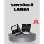 Esranın Dünyası Buğz Güneş Enerjili Sensörlü Dış Mekan Duvar Lambası – 3 Modlu, 2200MAH Pil, 120° Algılama