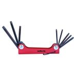 Esranın Dünyası Çakı Alyan Seti, 8 Parça, Katlanabilir Anahtarlık Tipi, Isıl Işlem Görmüş, Krom Vanadyum Çelik, Korozyon Dirençli, Ergonok, Kompakt ve Şık, Fonksiyonel El Aleti (Torx)