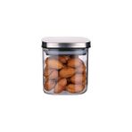 Esranın Dünyası Deconox 450ML Sızdırmaz Vakumlu Metal Kapaklı Borosilikat Cam Kavanoz – Hava Geçirmez & Dayanıklı Gıda Saklama Kabı (10CM x 10CM)