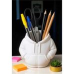 Esranın Dünyası Dekoratif Kapüşonlu Hoodie Tasarımlı Kalemlik Organizer & Masa Üstü Biblo - 41 Delft Blue