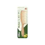 Esranın Dünyası Difaş Bio-Care Saplı Büyük Tarak 3028 (Zeytin Çekirdeği Katkılı Malzemeden Üretilmiş, Doğa Dostu Tarak)