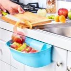 Esranın Dünyası Dolap Kapağına Asılan Pratik Çöp Kovası, Mutfak Için Kullanışlı Tasarım