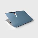 Esranın Dünyası Eğlenceli Karikatür Laptop Sticker, Notebook Kaplama Etiketi - 41 Delft Blue