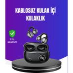 Esranın Dünyası Ergonomik Klipsli Kablosuz Kulaklık – 30 Saat Pil ve Dokunmatik Kontrol Özelliği -Esra'nın Dünyası