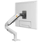 Esranın Dünyası Ergonomik Monitör Standı, 17-32 Inç Uyumlu, Modern Tasarım ile Beyaz Renk