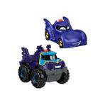 Esranın Dünyası Fisher-Price Batwheels™ Işıklı Yarışçılar Fisher-Price Dc Batwheels Işıklı 1:55 Ölçekli Oyuncak Arabalar, Batmobile Bam ve Buff, 2 Parça HML25
