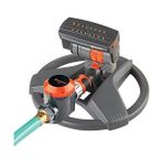 Esranın Dünyası Gardena 69-84BZMX Zoommaxx 2.400 Ft, Ayarlanabilir Yağmurlama Sistemi, Esnek ve Hassas Sulama Için Dahili Zamanlayıcı Ağırlıklı Tabanlı, Her Hortum Markasıyla Uyumlu, Almanya'da Üretilmiştir 5 Yıl