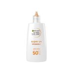 Esranın Dünyası Garnier Ambre Solaire Super Uv C Vitamini Koyu Leke Karşıtı Fluid Yüz Güneş Kremi SPF50+ 40 ml