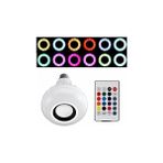Esranın Dünyası Gece Lambası Bluetooth Hoparlör Rgb Ledli Lamba Kumandalı Mp3 Çalar Ampul Renkli Ampul, , Tek Ebat
