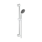 Esranın Dünyası Grohe Vitalio Start 100 Sürgülü Duş Seti, 600 mm Sürgülü Ray, 100 mm El Duşu 1 Akışlı, 1750MM Duş Hortumu, Düşmeye Dayanıklı, Su Tasarruflu, Kireç Önleyici Sistem, Duş Başlığı, Krom, 27942000