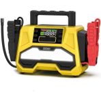 Esranın Dünyası Groove F05 42000MAH 8000A Tepe Akımı Profesyonel Akü Takviye Cihazı + 150 Psı Lastik Şişirme Kompresörlü Taşınabilir Jump Starter 12V Dizel ve Benzinli Araçlar Için