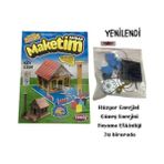 Esranın Dünyası Güneş Enerjili Deney Seti -Panelli Ev GNSRKFAZ2729 - 41 Delft Blue