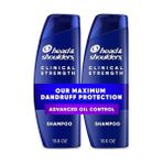 Esranın Dünyası Head & Shoulders Klinik Güçte Kepek Şampuanı Ikili Paket, Ferahlatıcı Narenciye Özlü Gelişmiş Yağ Kontrolü, Her Biri 13,5 Oz.