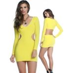 Esranın Dünyası I Mini Elbise - 001-Renkli - XL