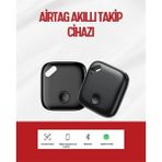Esranın Dünyası Ios Uyumlu Smart Tag | Uzun Pil Ömrü | Bul Uygulaması Ile Entegre Akıllı Takip Cihazı