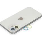 Esranın Dünyası Iphone 12 Renkli Kamera Lens Koruma Cam - Sarı-Mi