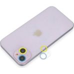 Esranın Dünyası Iphone 13 Mini Renkli Kamera Lens Koruma Cam - Sarı-Mi