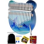 Esranın Dünyası Kaliteli 17 Tuşlu Okyanus Cam Kalimba Full Set