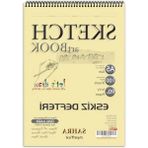 Esranın Dünyası Kaliteli Spiralli Sanatçı Eskiz Defteri - 100 Yaprak, 90 gr - 41 Delft Blue