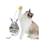 Esranın Dünyası Kanji Otomatik Kedi Oyuncağı – Sallandıkça Mama Ödülü Veren Hacıyatmaz Tasarım, Kendi Kendine Eğlenen Etkileşimli Kedi Oyuncağı, Dayanıklı ve Dengeli Tumbler