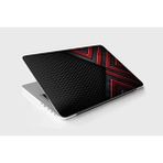 Esranın Dünyası Karbon Desenli Laptop Sticker