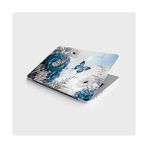 Esranın Dünyası Laptop Sticker Bilgisayar Notebook Pc Kaplama Etiketi Mavi Kelebek Çiçek - 41 Delft Blue
