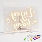 Esranın Dünyası LED Işıklı Şeffaf Çizim Tableti, 30X20 cm Eğitici Boyama Seti ile - 41 Delft Blue