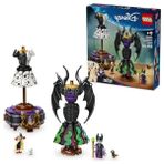 Esranın Dünyası LEGO Disney Kötüleri Malefiz'in ve Cruella De Vil'in Elbiseleri 43262-9 Yaş Üzeri Kız ve Erkek Çocuklar Için Sergileme Standı, 2 Mini Bebek ve 2 Hayvan Figürü Içeren Oyuncak Yapım Seti (524 Parça)