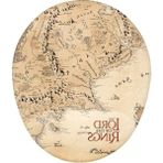 Esranın Dünyası Lotr Yüzüklerin Efendisi Orta Dünya Bilek Destekli Mouse Pad - Ahşap