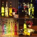 Esranın Dünyası Mantar Tıpa Peri LED Işık (3 Metre, Güneş Işığı)