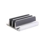 Esranın Dünyası Mcstorey Laptop Standı Dikey Metal Stand MacBook ile Uyumlu Ergonomik Notebook Bilgisayar Tutucu Masaüstü Düzenleyici Alüminyum Gümüş