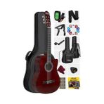 Esranın Dünyası Midex CG-390BR-XBAG Klasik Gitar 4/4 Sap Ayarlı Kesik Kasa (Çanta Tuner Askı Capo Metod Pena)