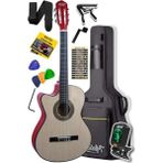 Esranın Dünyası Midex CG-390NT-XBAG Klasik Gitar 4/4 Sap Ayarlı Kesik Kasa (Çanta Tuner Askı Capo Metod Pena)