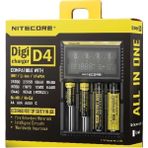 Esranın Dünyası Nitecore D4 Digi Charger Li-Ion /nı-Cd /nı-Mh /lifepo4 Dijital Pil Şarj Cihazı - 41 Delft Blue