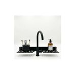 Esranın Dünyası Orret Home Eviye Önü Organizer Rafı Metal Lavabo Üstü Raf Mutfak Evye Üstü Organizer Duvara Yapışkanlı Delmeden Montaj Lavabo Arkası Raf Süngerlik Sabunluk Mutfak Rafı - 41 Delft Blue