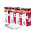 Esranın Dünyası Osram LED Mum Ampul 4.9W (40W Eşdeğer) E14 Duy 470 Lümen – Dekoratif LED Ampul – Dim Edilemez – Enerji Tasarruflu – Avize ve Aplik Uyumlu – 4’lü Paket [enerji Sınıfı F]