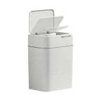 Esranın Dünyası Otomatik Hareket Sensörlü Çöp Kovası, Banyo Çöp Kovası, Çocuk Odası Çöp Sepeti, Çöp Kutusu, (2 Adet 1.5 V Aa Pil, Piller Pakete Dahil Değildir) 12 Litre - 23.5X17.5X31.8 cm