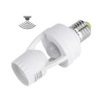 Esranın Dünyası Parcbeny 24272 360° Pır Hareket Sensörlü E27 Lamba Duy Uyumlu Adaptörü Zaman Ayarlı Ac 100V-240V 60W Max