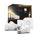 Esranın Dünyası Philips Huewa 8-75W Beyaz Ambiyans Akıllı LED Ampul Başlangıç Seti 3'lü, Akıllı Butonlu, E27, Bluetooth Özellikli