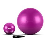 Esranın Dünyası Pilates Topu 20+55 cm + Pompa - Anti-Burst Yapı