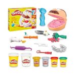 Esranın Dünyası Play-Doh Drill 'n Fill Diş Hekimi Oyun Hamuru Seti, 3 Yaş ve Üzeri Çocuklar Için, 8 Modelleme Bileşiği Kutusu, Toksik Değildir, Çeşitli Renkleri Mevcuttur